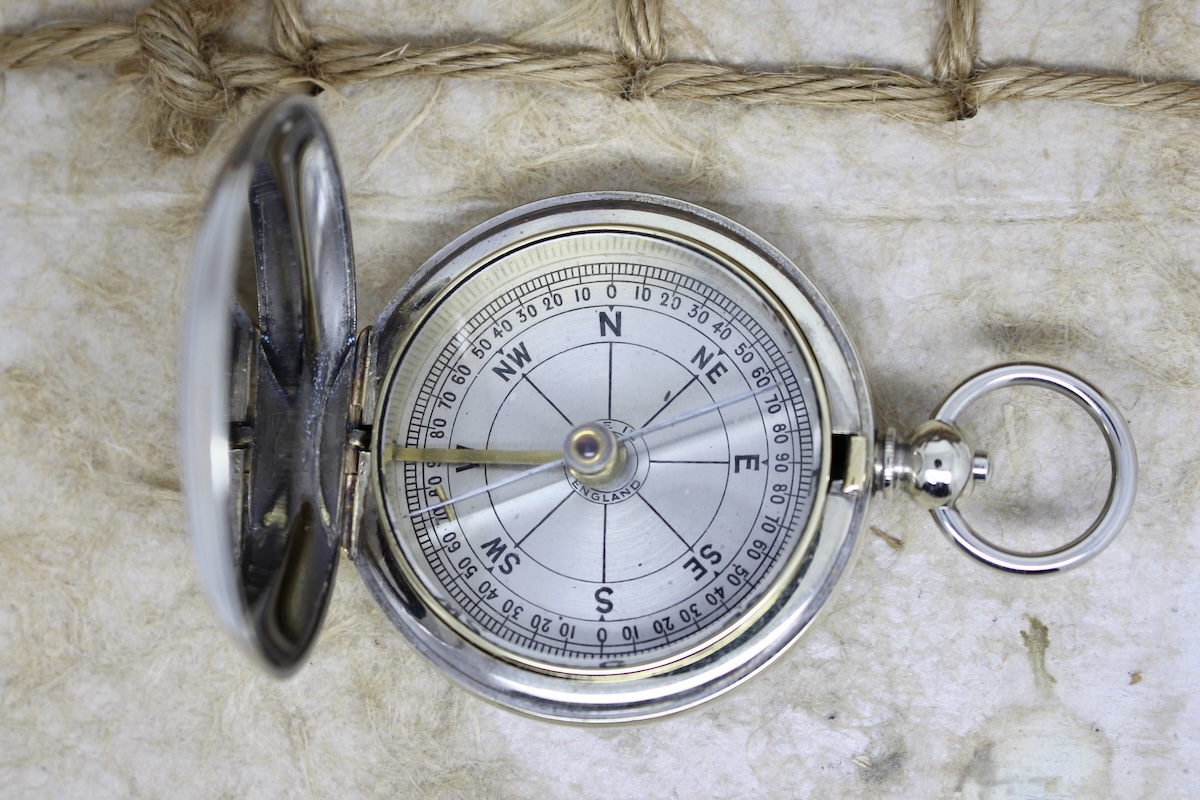 Large English Hunter Compass c. 1900