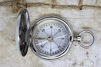 Large English Hunter Compass c. 1900
