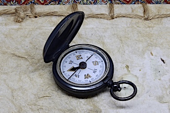 Swiss Hunter Antique Compass, c. 1920