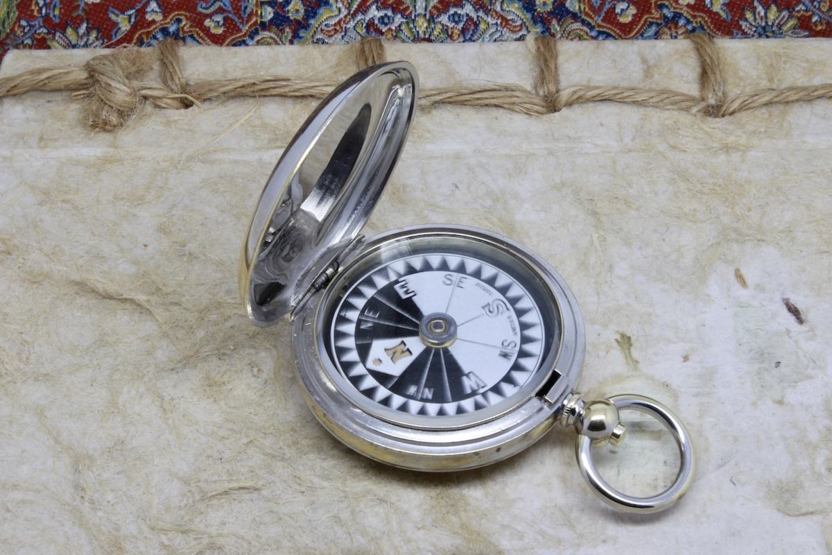 Antique Swiss Hunter Compass, c. 1920