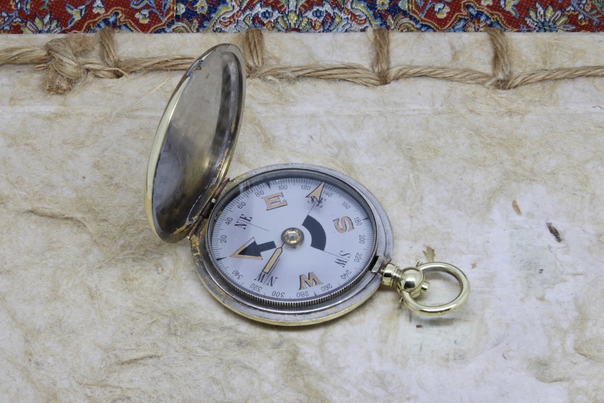 Swiss Longines (Redacted) Compass, c. 1920