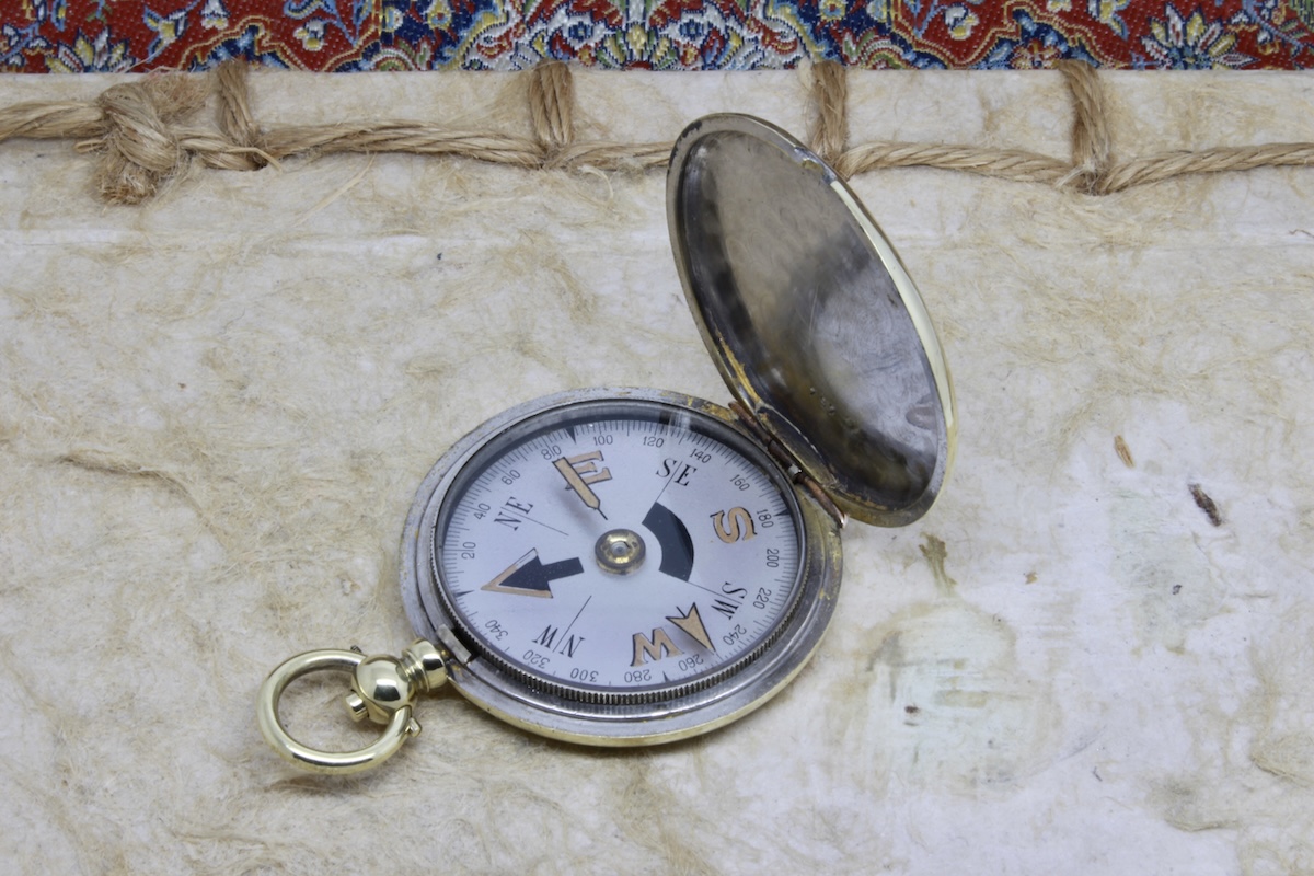 Swiss Longines (Redacted) Compass, c. 1920