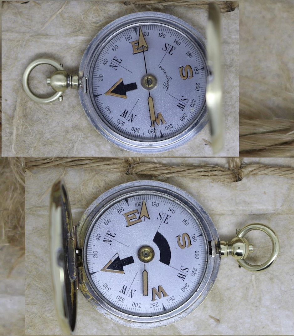 Swiss Longines (Redacted) Compass, c. 1920