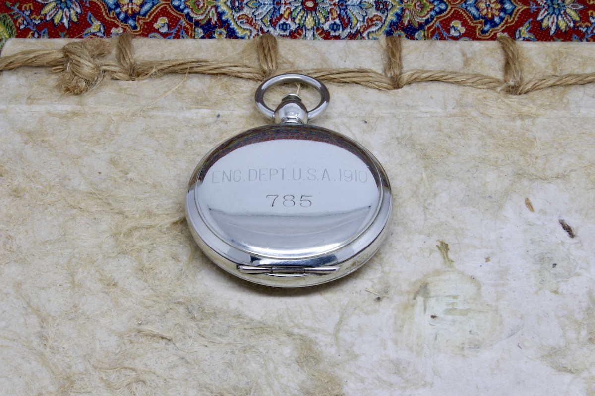 Pre-WWI Iszard Warren U.S. Engineering Department Compass, 1910