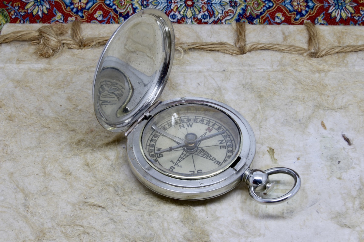Pre-WWI Iszard Warren U.S. Engineering Department Compass, 1910