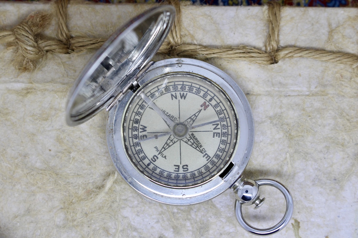 Pre-WWI Iszard Warren U.S. Engineering Department Compass, 1910