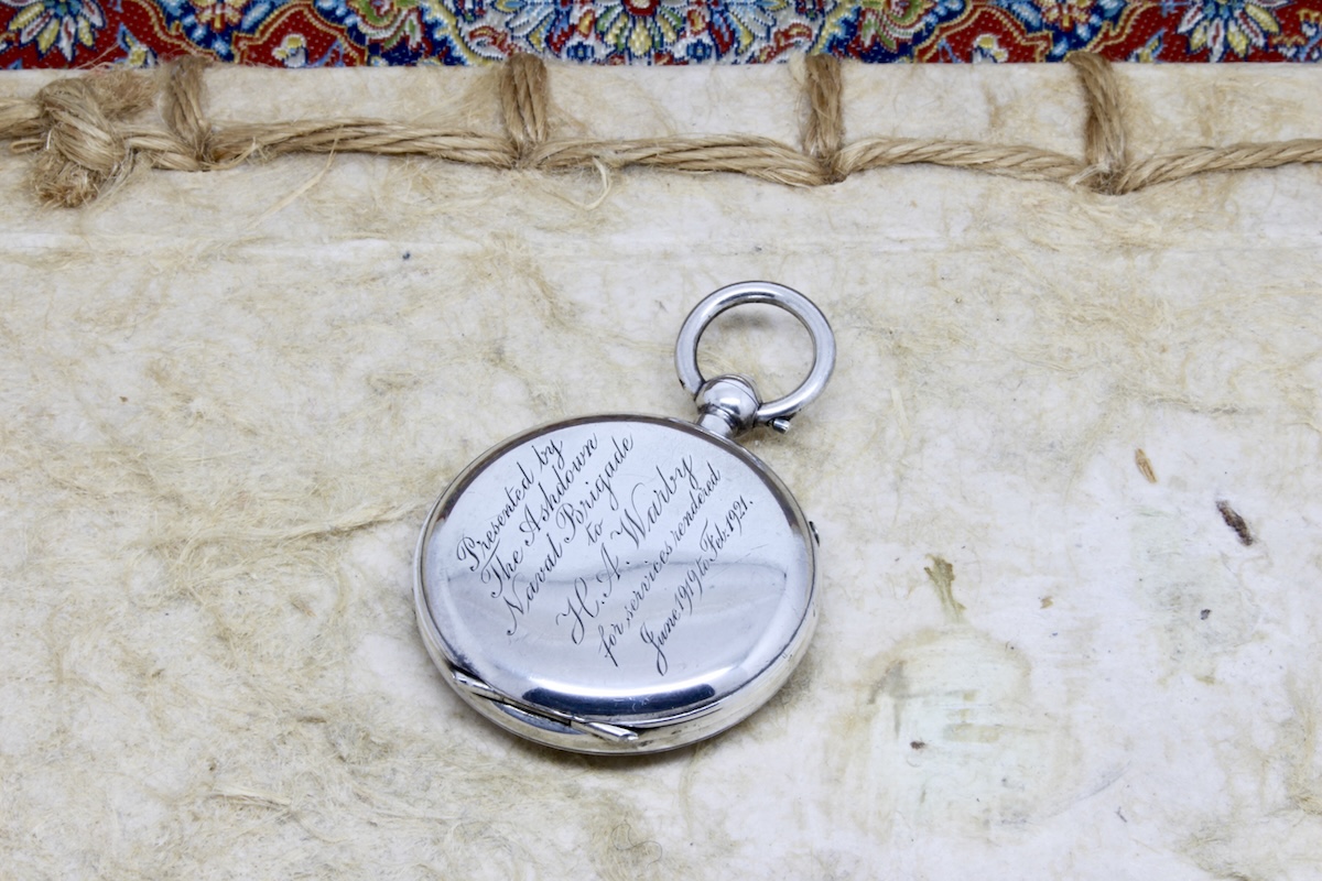 Presentation Silver Compass by Barker & Son, Hallmarked London 1911