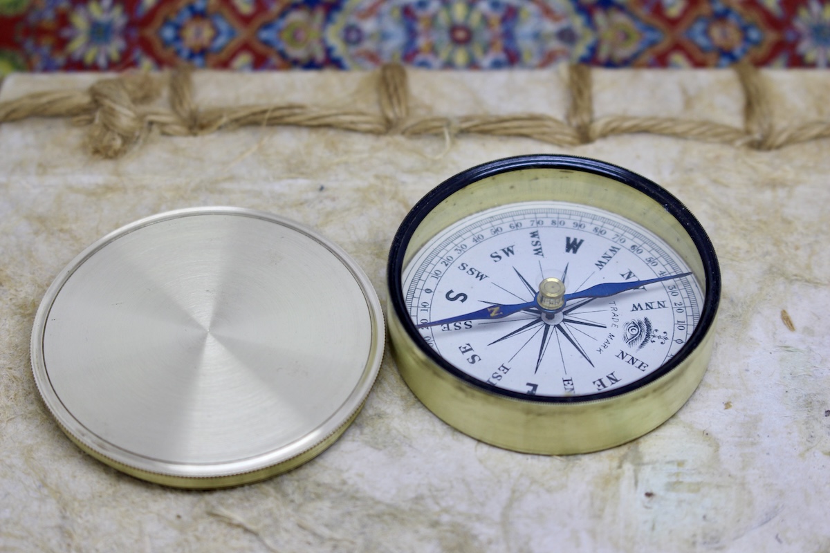 Antique James Parkes & Son Pocket Compass c. 1850