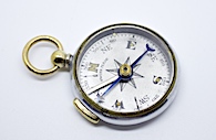 Old Vintage Swiss Compass, c. 1920