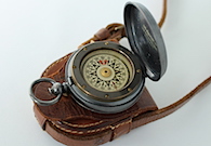 F. Barker & Son UNICUS Liquid Filled Compass, circa 1900