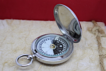 Short & Mason LTD London Engraved  Compass, 1916