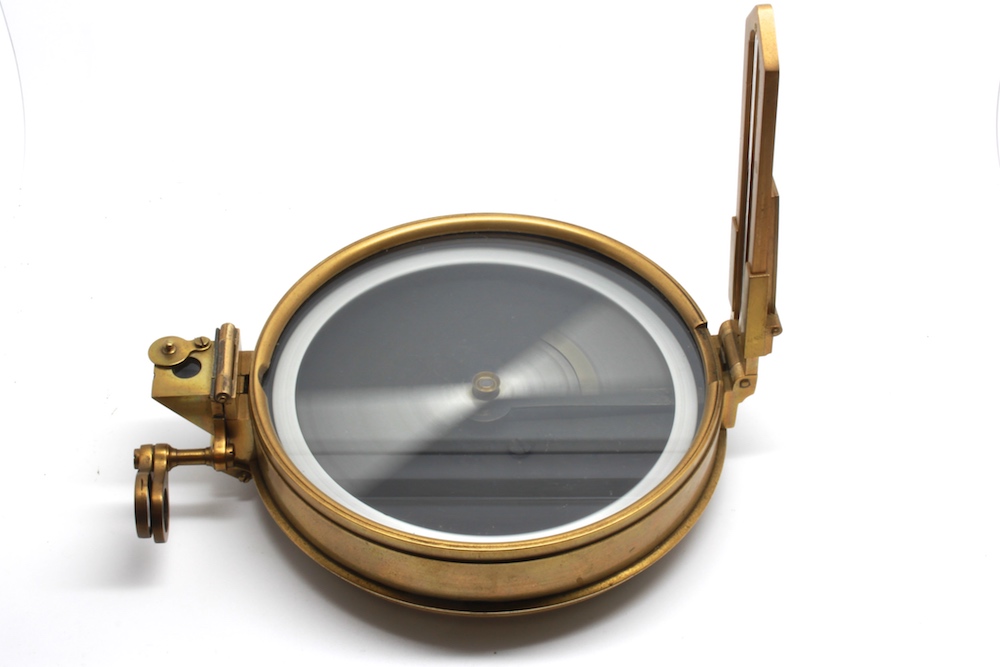 English Military Sighting Compass by T. Cooke & Sons, 1894