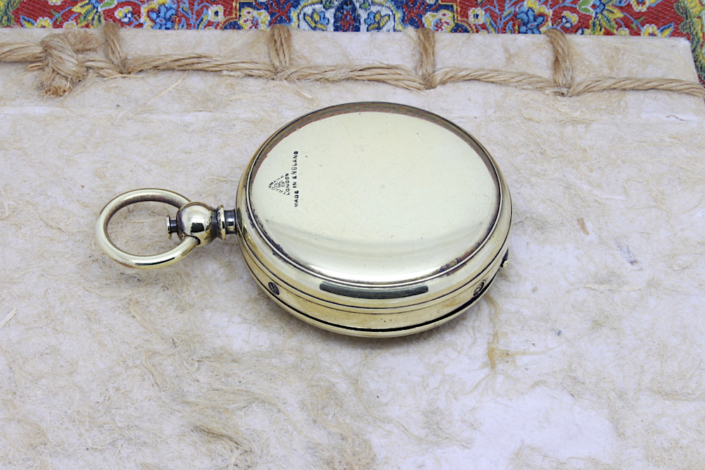 Rare Francis Barker & Son Gimballed Compass for Keuffel & Esser, c. 1890