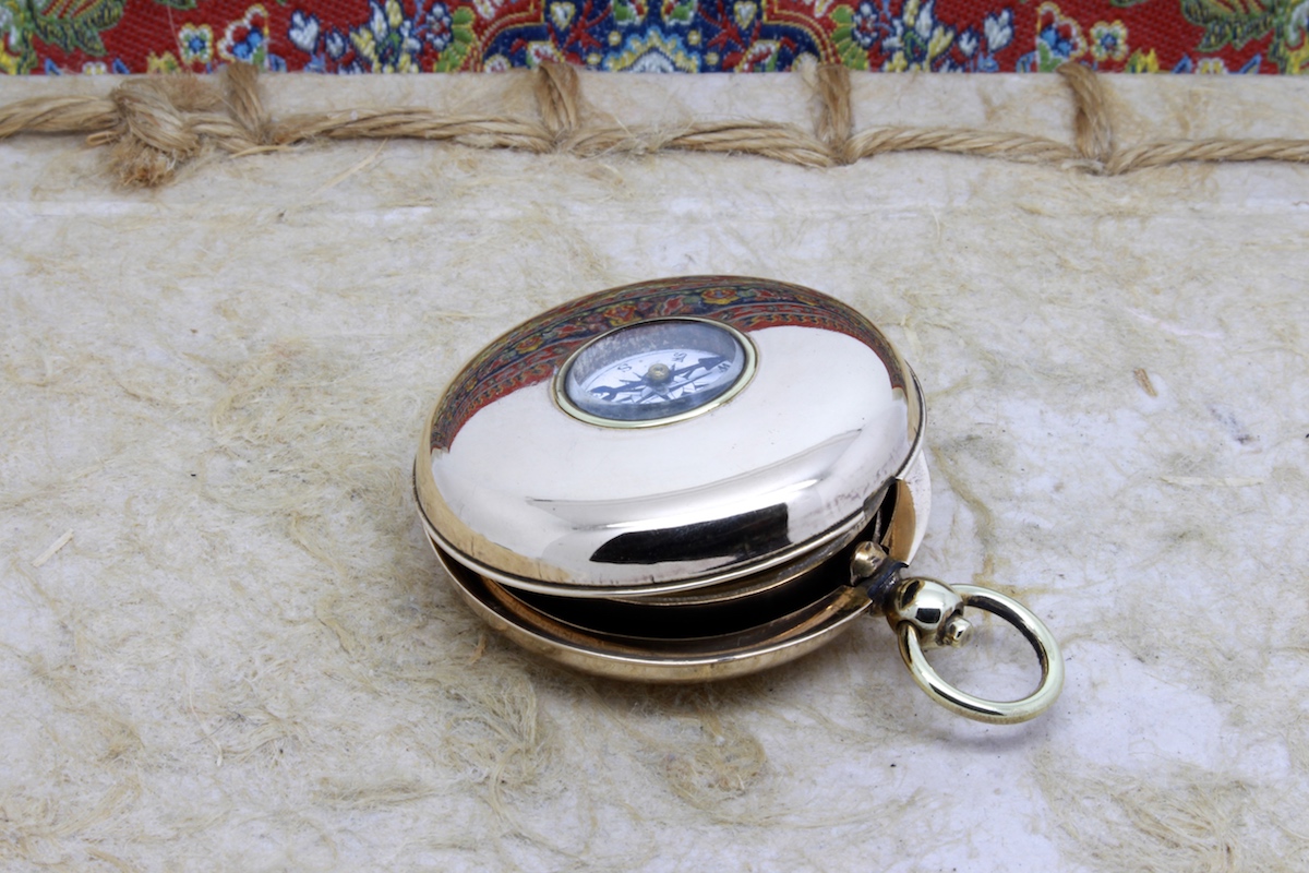 WWI Officer's Private Purchase Compass and Folding Cup c. 1915