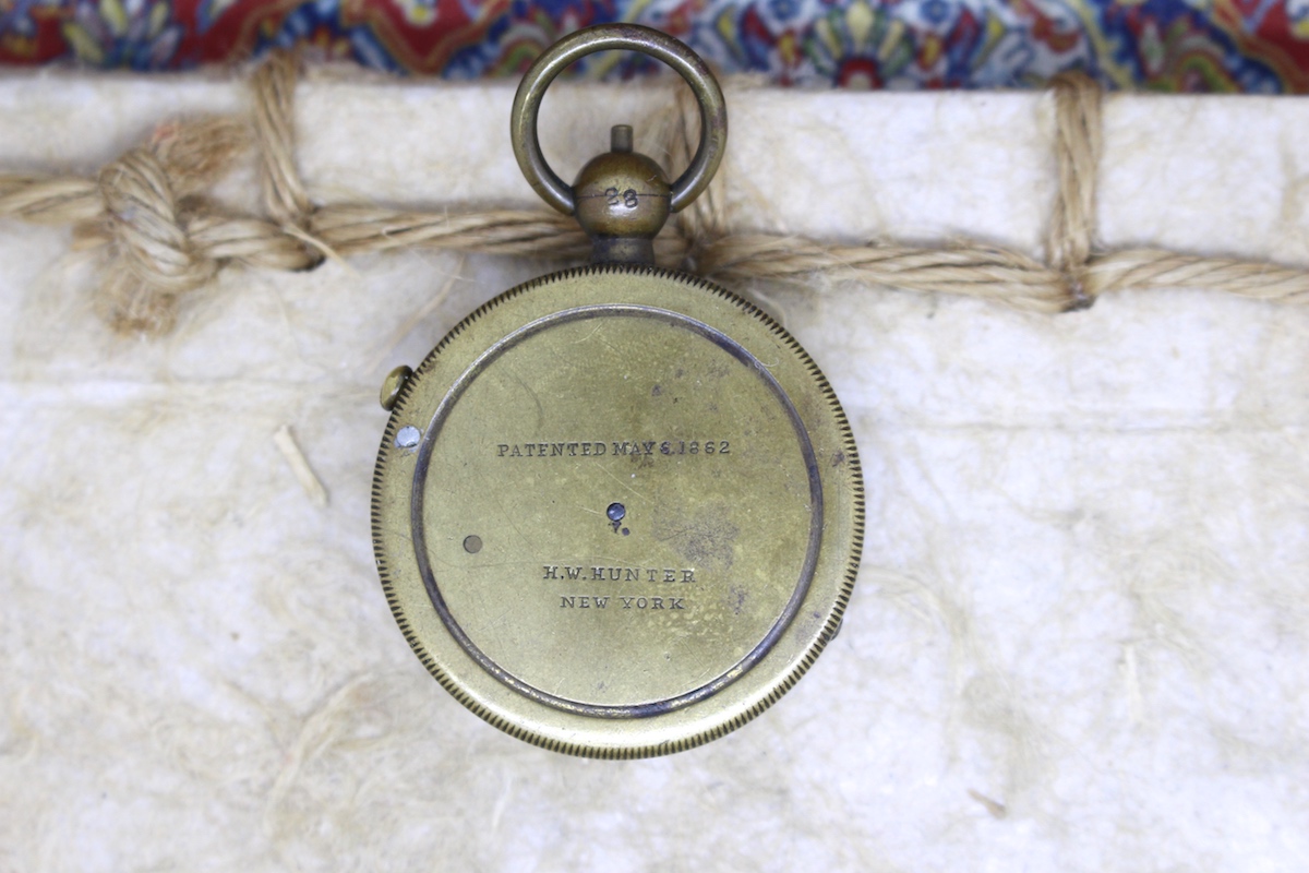 Rare Hunter's Patent Compass, c. 1862