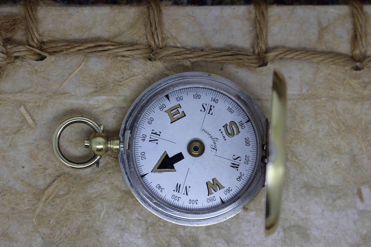 Swiss Longines Compass, c. 1920