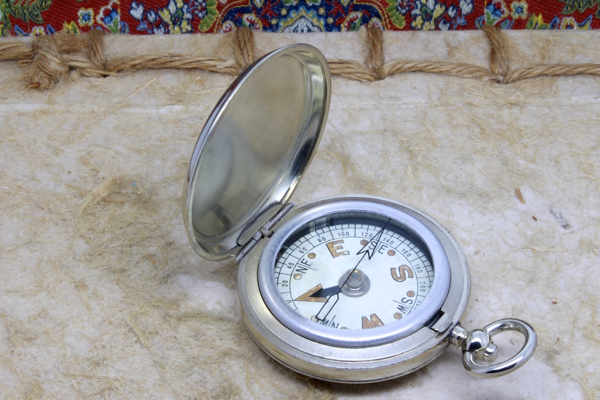 Second World War English Military Compass, c. 1930