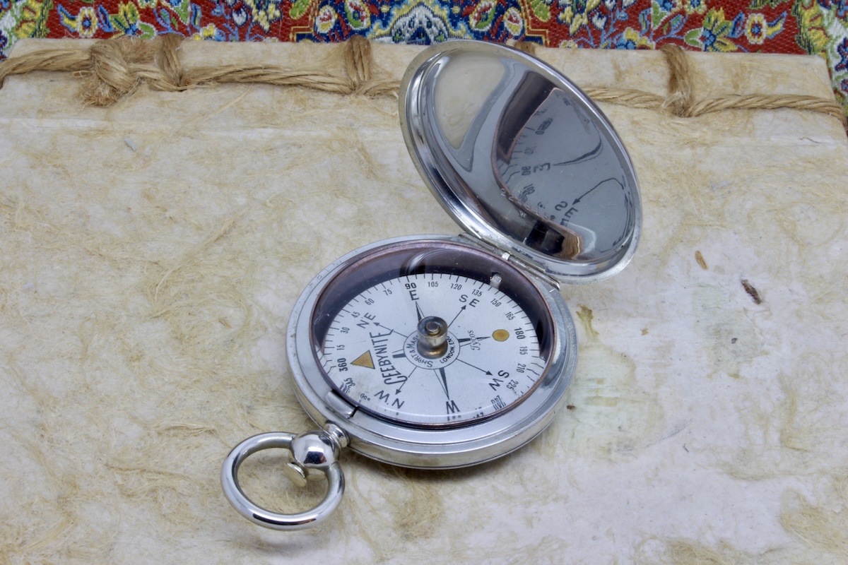 First World War Era Ceebynite Dennison Cased Compass, c. 1915