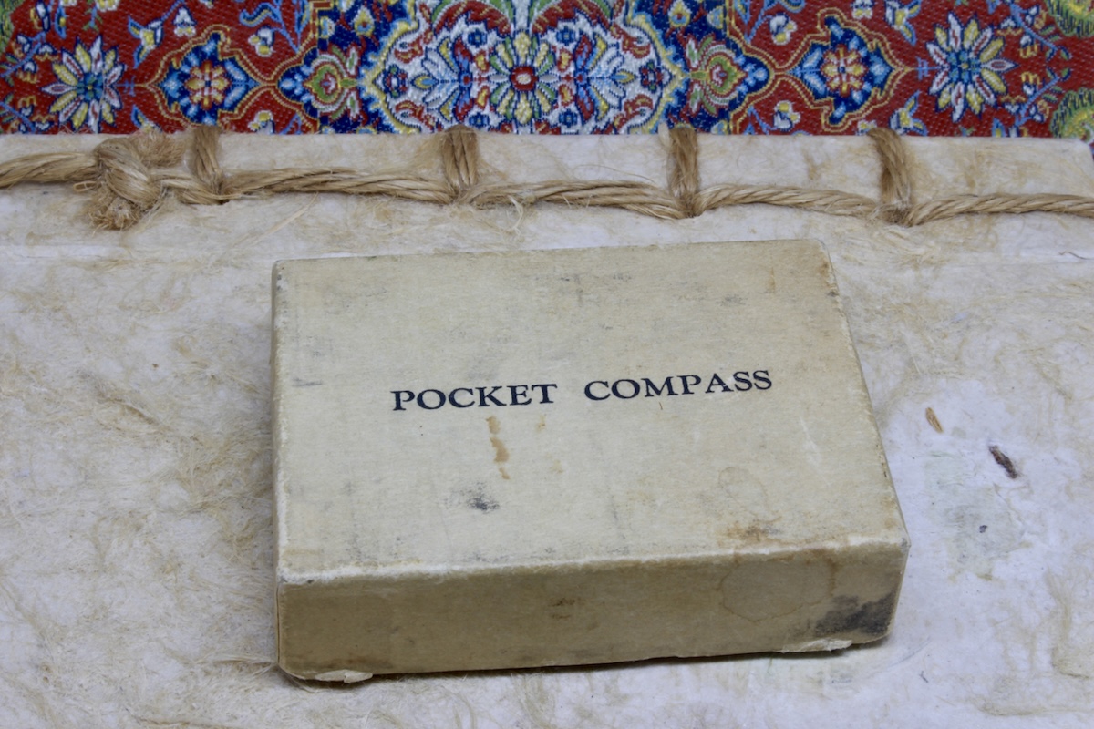 Second World War Air Forces Longines-Wittnauer Vintage Compass in Original Box, c. 1941