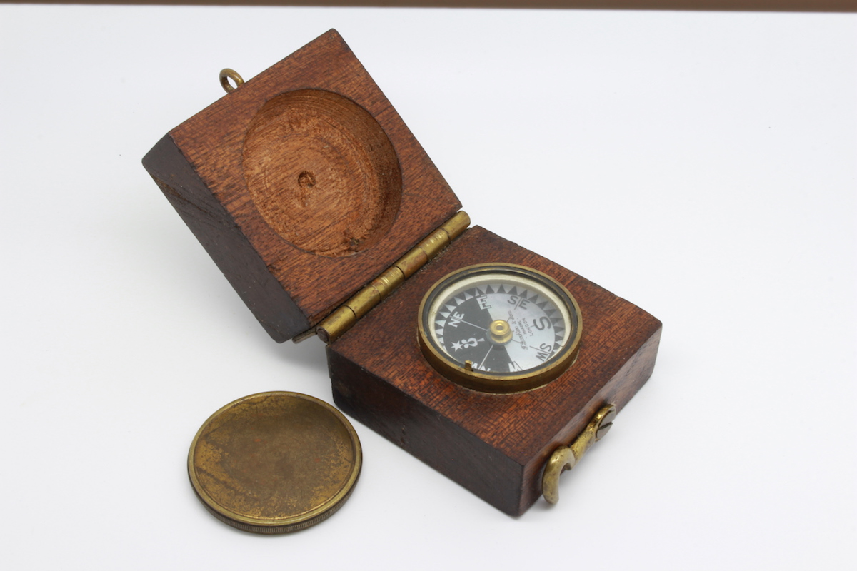Unusual Victorian Compass by F. Barker & Son, c. 1890