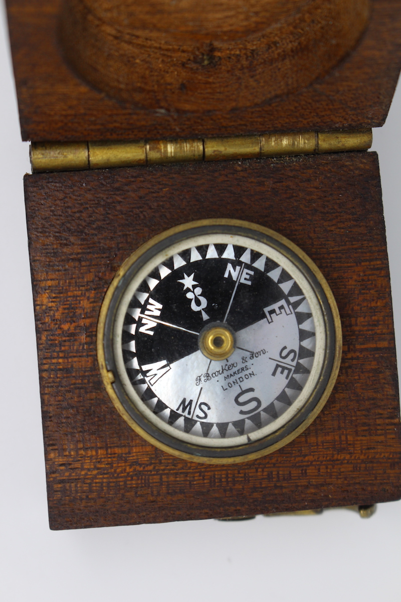 Unusual Victorian Compass by F. Barker & Son, c. 1890
