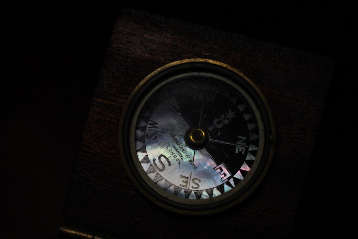 Unusual Victorian Compass by F. Barker & Son, c. 1890