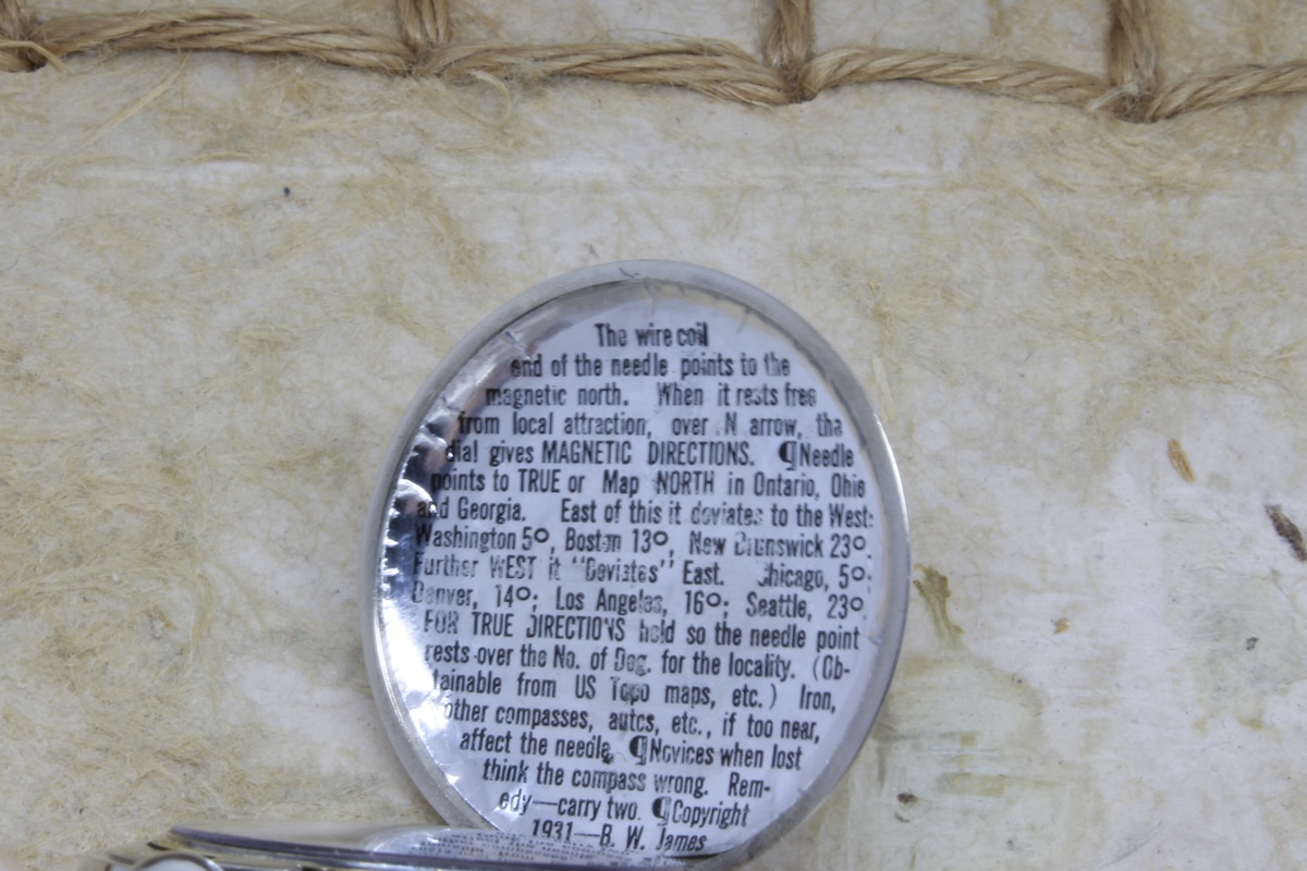 Antique Keuffel & Esser Compass in Original Box, c. 1920