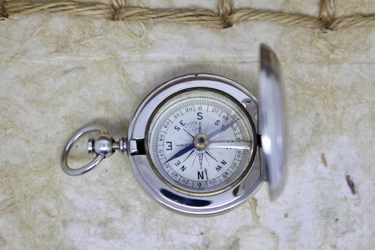 French Hunter Compass c. 1920
