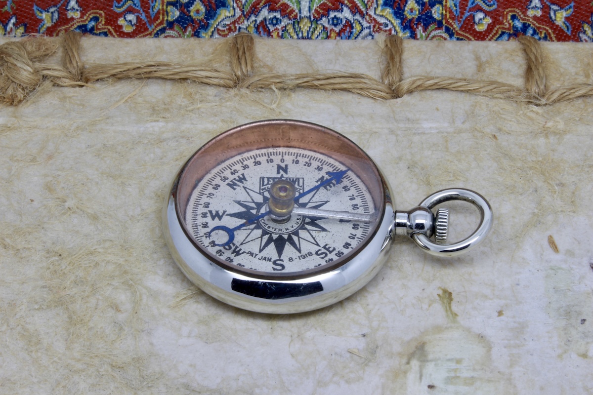 WWI Leedawl Taylor Antique Compass, 1918