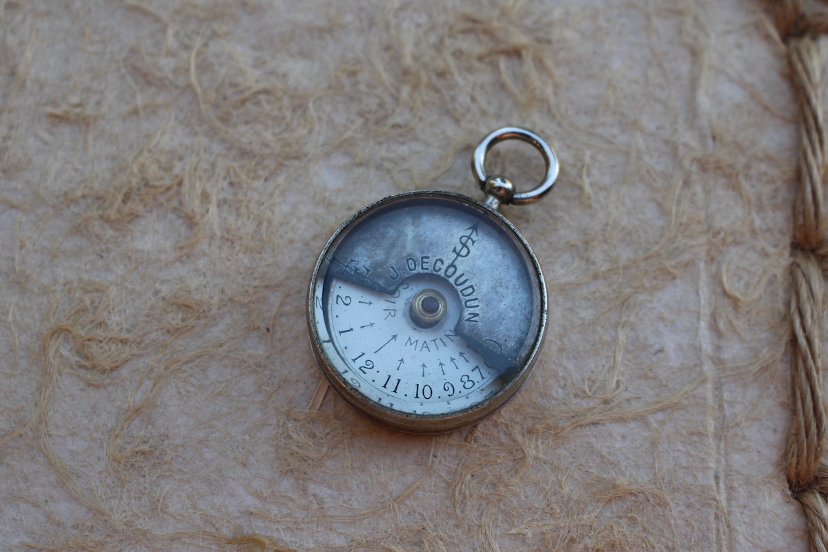 Rare J. DECOUDUN Photography Compass, c. 1890