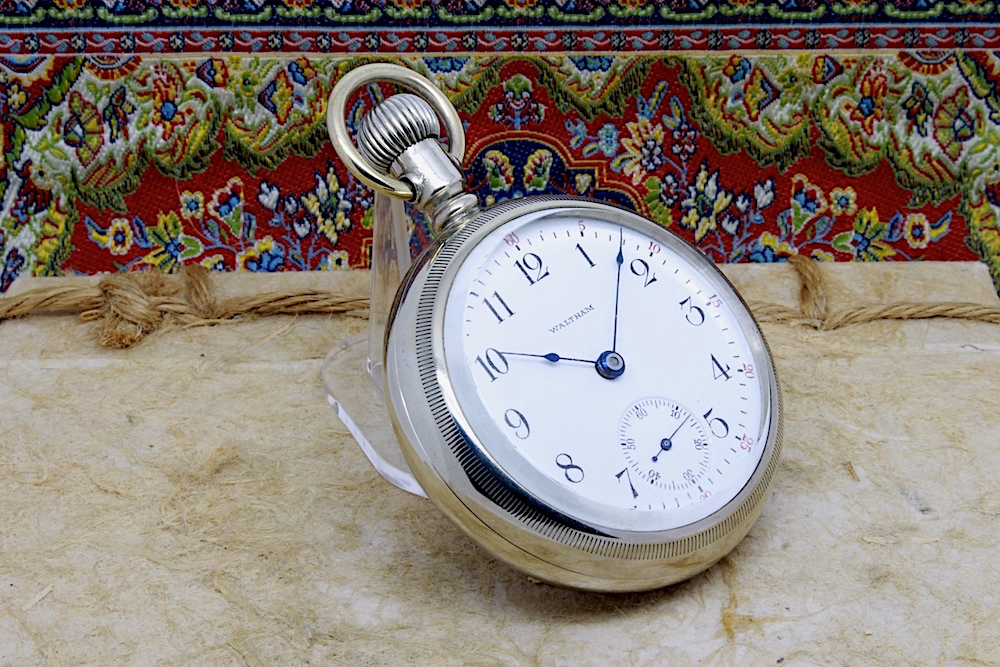 1892 P. S. Bartlett 18 Size Waltham Pocket Watch