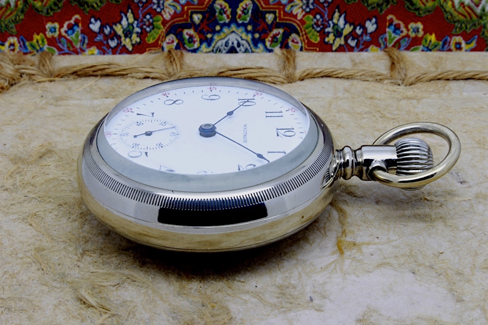 1892 P. S. Bartlett 18 Size Waltham Pocket Watch