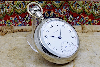 1892 P. S. Bartlett 18 Size Waltham Pocket Watch