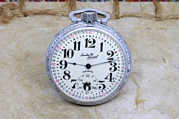 1919 Santa Fe Special 21 Jewels Illinois Pocket Watch