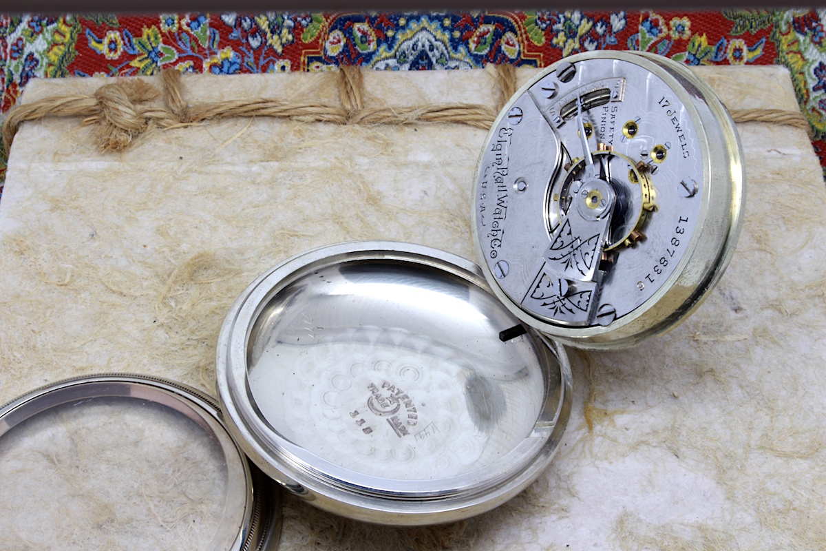 1909 Swing-Out Case 18 Size Elgin Pocket Watch
