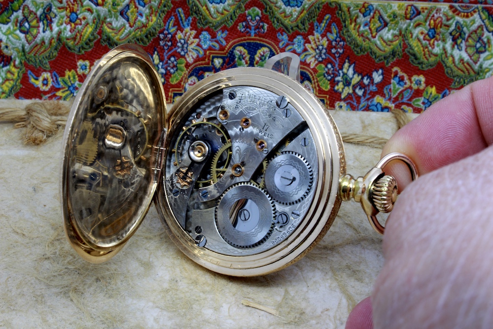 1917 Gold Filled 16 Size Waltham Pocket Watch