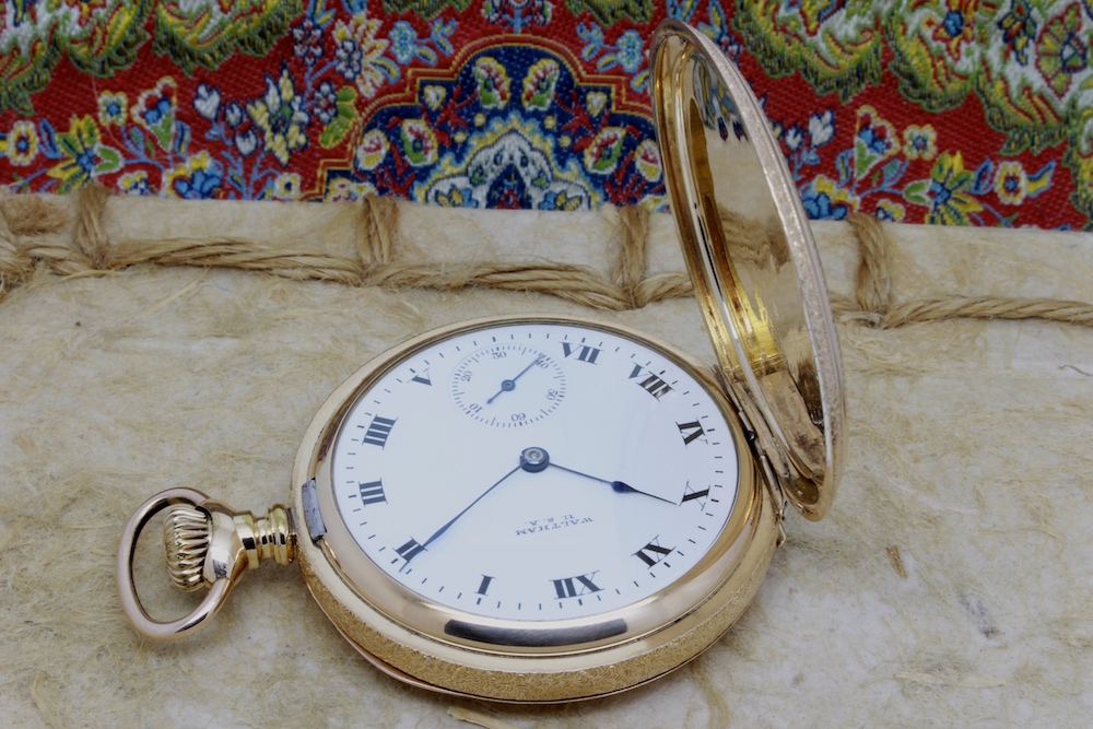 1917 Gold Filled 16 Size Waltham Pocket Watch