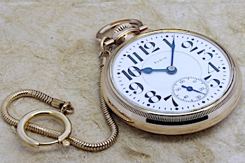 1922 Railroad Elgin VERITAS 23 Jewels Gold-Filled Pocket Watch 1922 Railroad Elgin VERITAS 23 Jewels Gold-Filled Pocket Watch